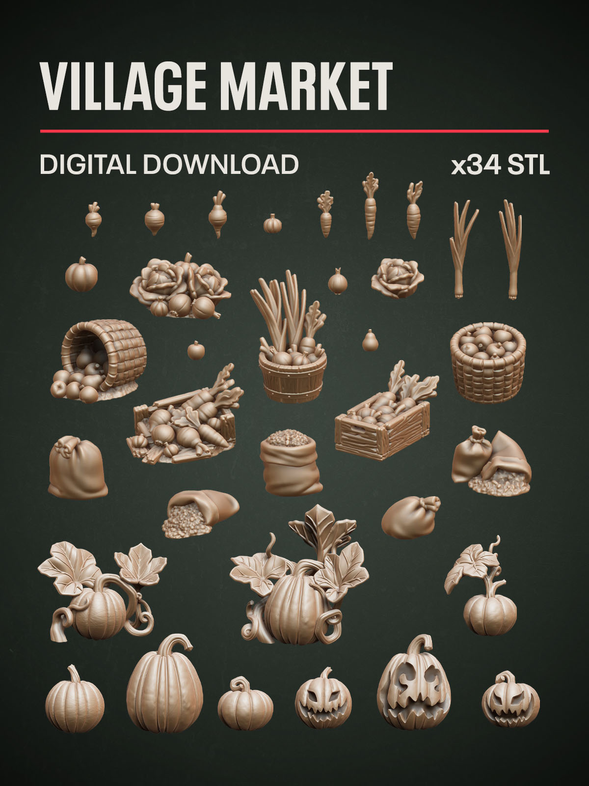 Digital Download - Village Market STL