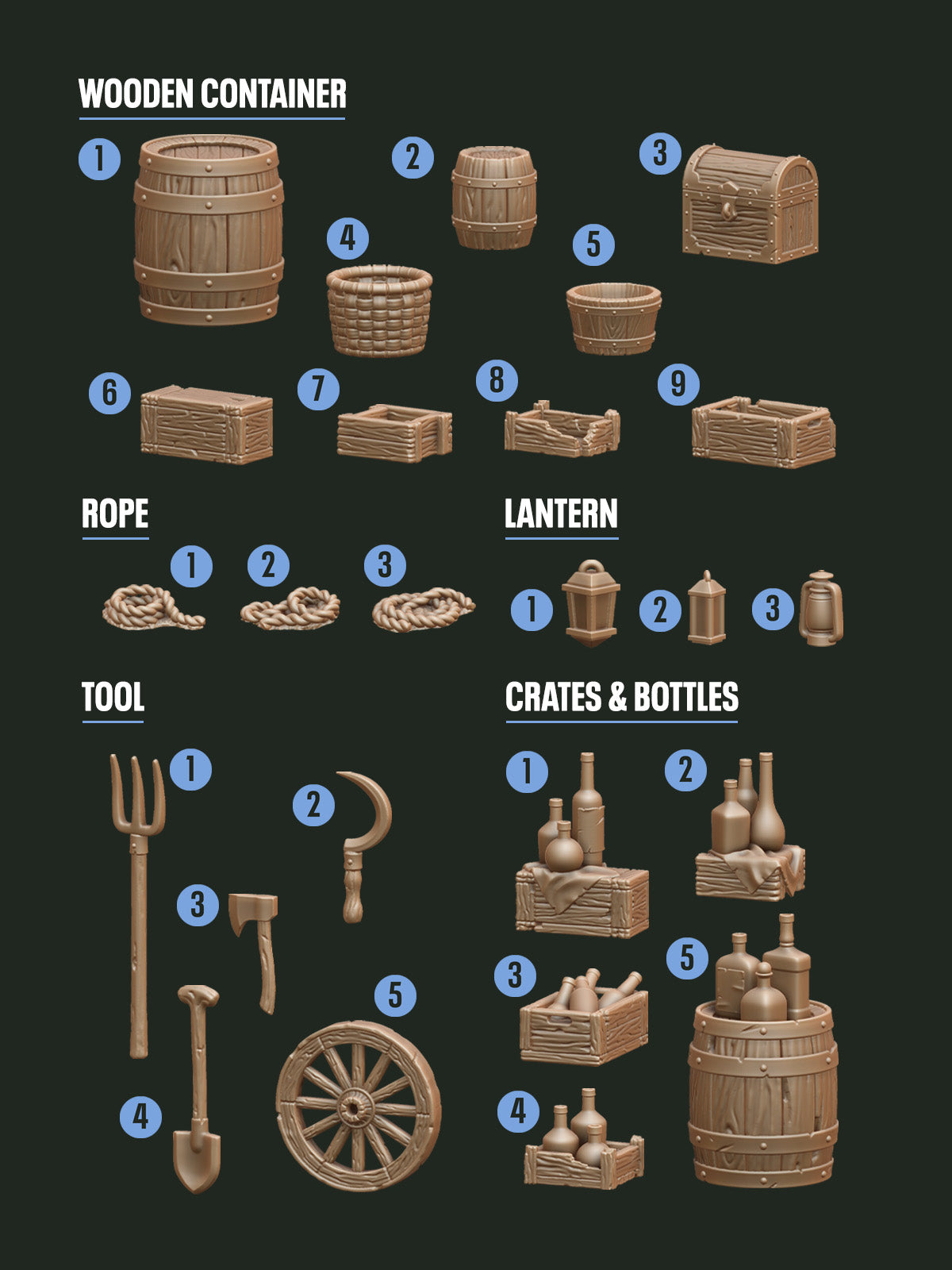Digital Download - Village Supplies STL