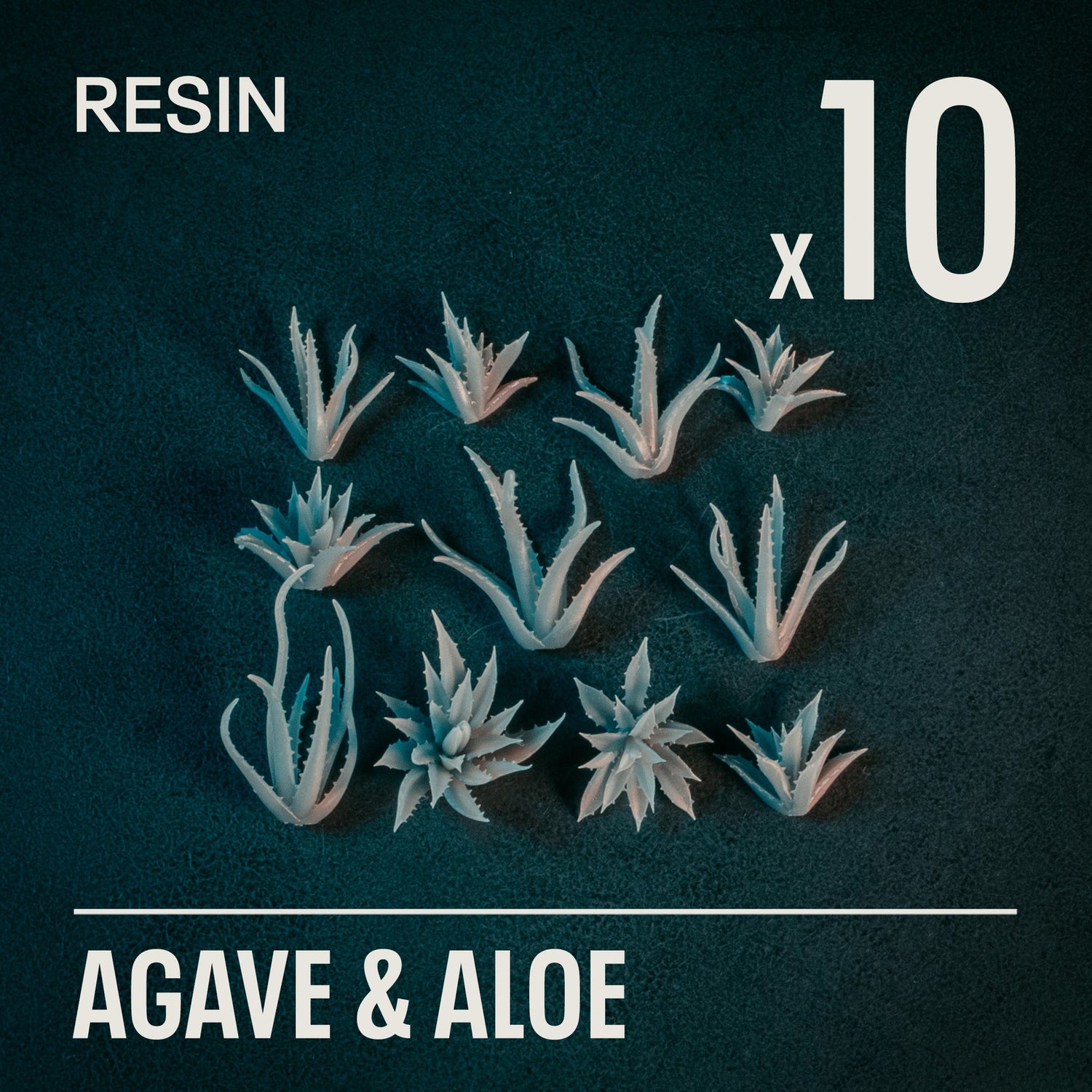 AGAVE & ALOE - Resin Basing Bits - Epic Basing