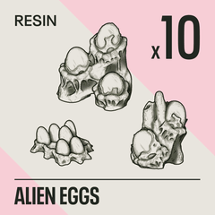 ALIEN EGGS - Resin Basing Bits - Epic Basing