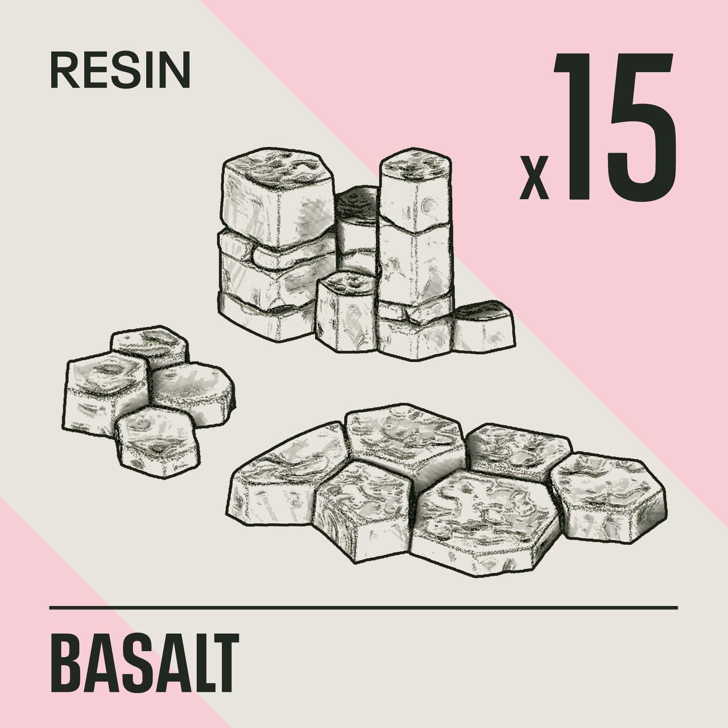 BASALT - Resin Basing Bits - Epic Basing