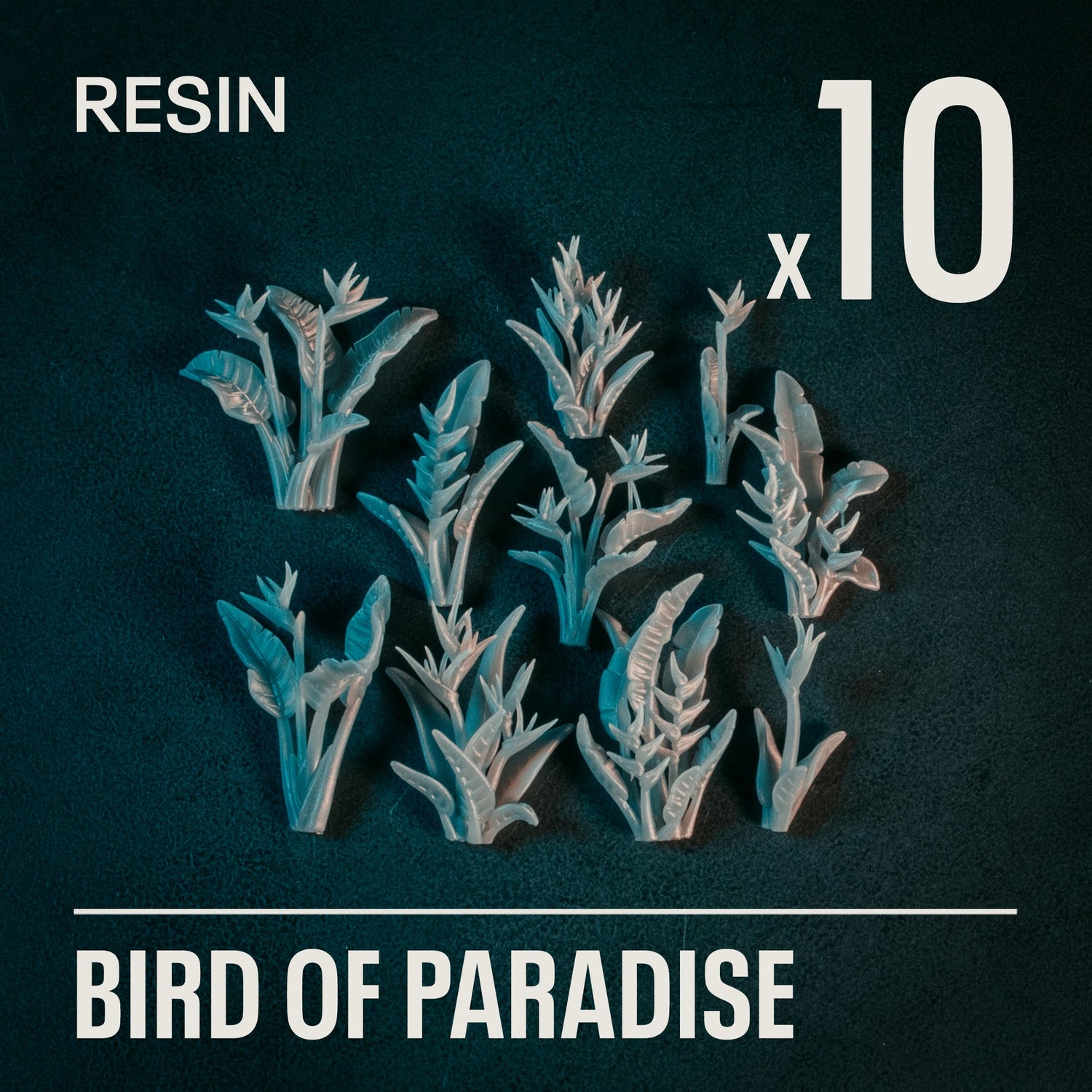 BIRD OF PARADISE - Resin Basing Bits - Epic Basing