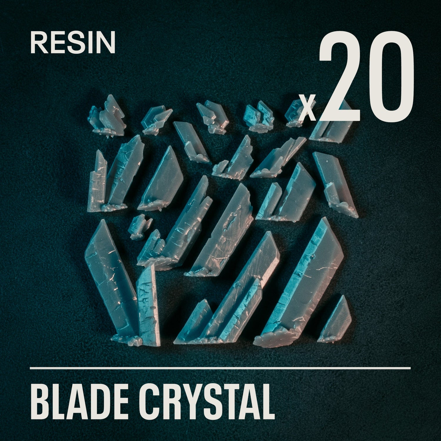 BLADE CRYSTAL - Resin Basing Bits - Epic Basing