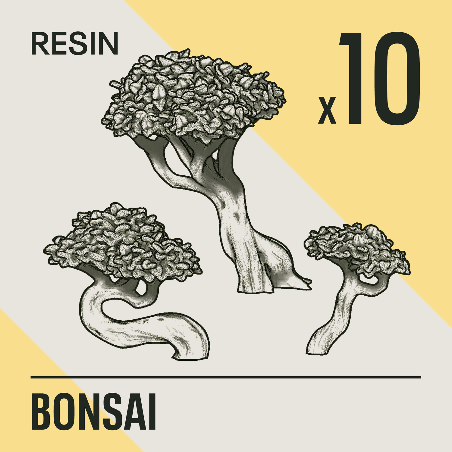 BONSAI - Resin Basing Bits - Epic Basing