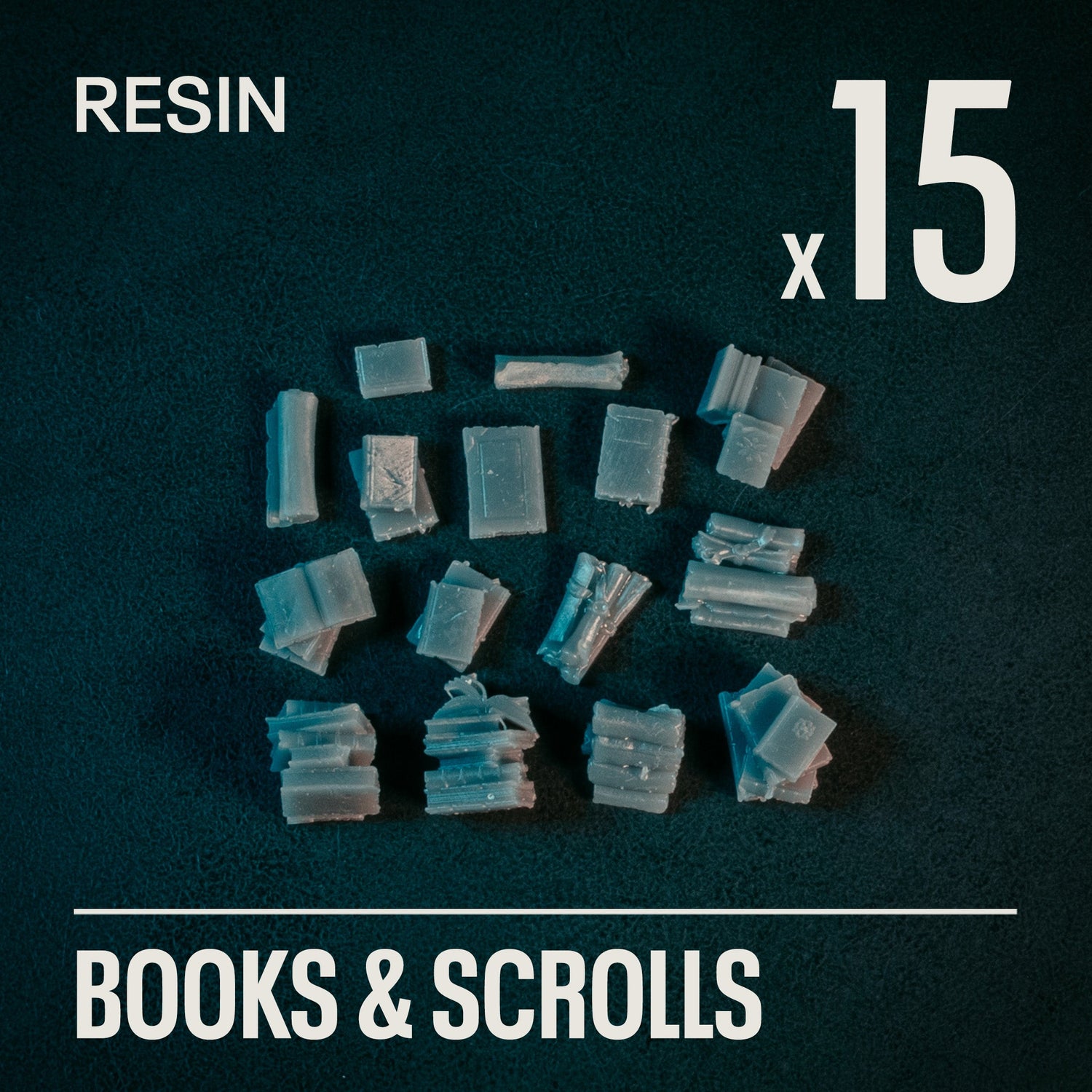BOOKS & SCROLLS - Resin Basing Bits - Epic Basing