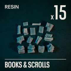 BOOKS & SCROLLS - Resin Basing Bits - Epic Basing