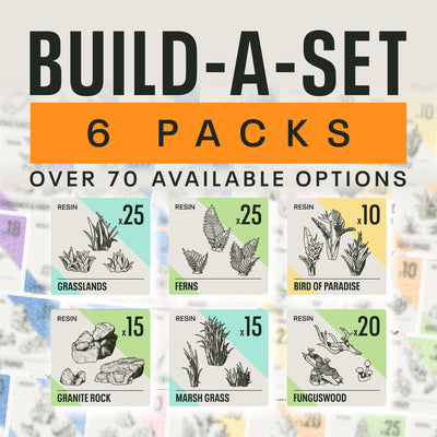 BUILD-A-SET (6 PACK) - Resin Miniature Basing - Epic Basing
