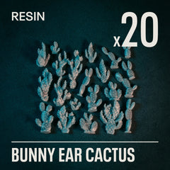 BUNNY EAR CACTUS - Resin Basing Bits - Epic Basing
