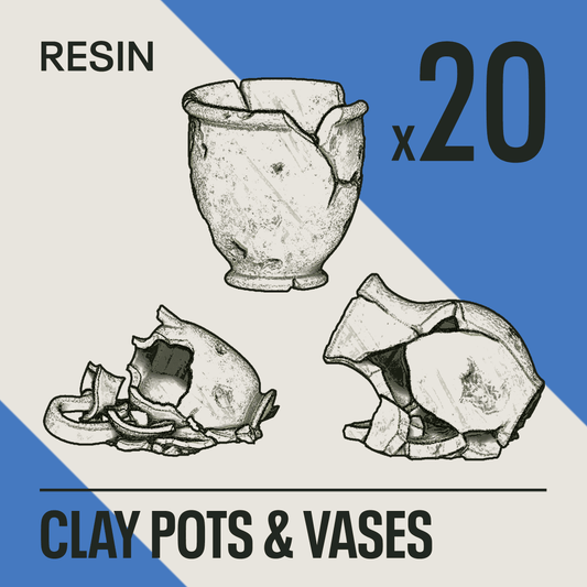 CLAY POTS & VASES - Resin Basing Bits - Epic Basing