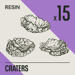 CRATERS - Resin Basing Bits - Epic Basing