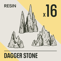 DAGGER STONE - Resin Basing Bits - Epic Basing