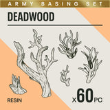DEADWOOD - Resin Miniature Basing Set (60pc) - Epic Basing