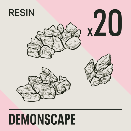 DEMONSCAPE - Resin Basing Bits - Epic Basing