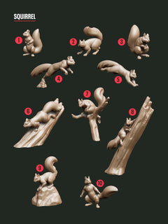 DIGITAL COLLECTION - Critters Land & Air STL - Epic Basing