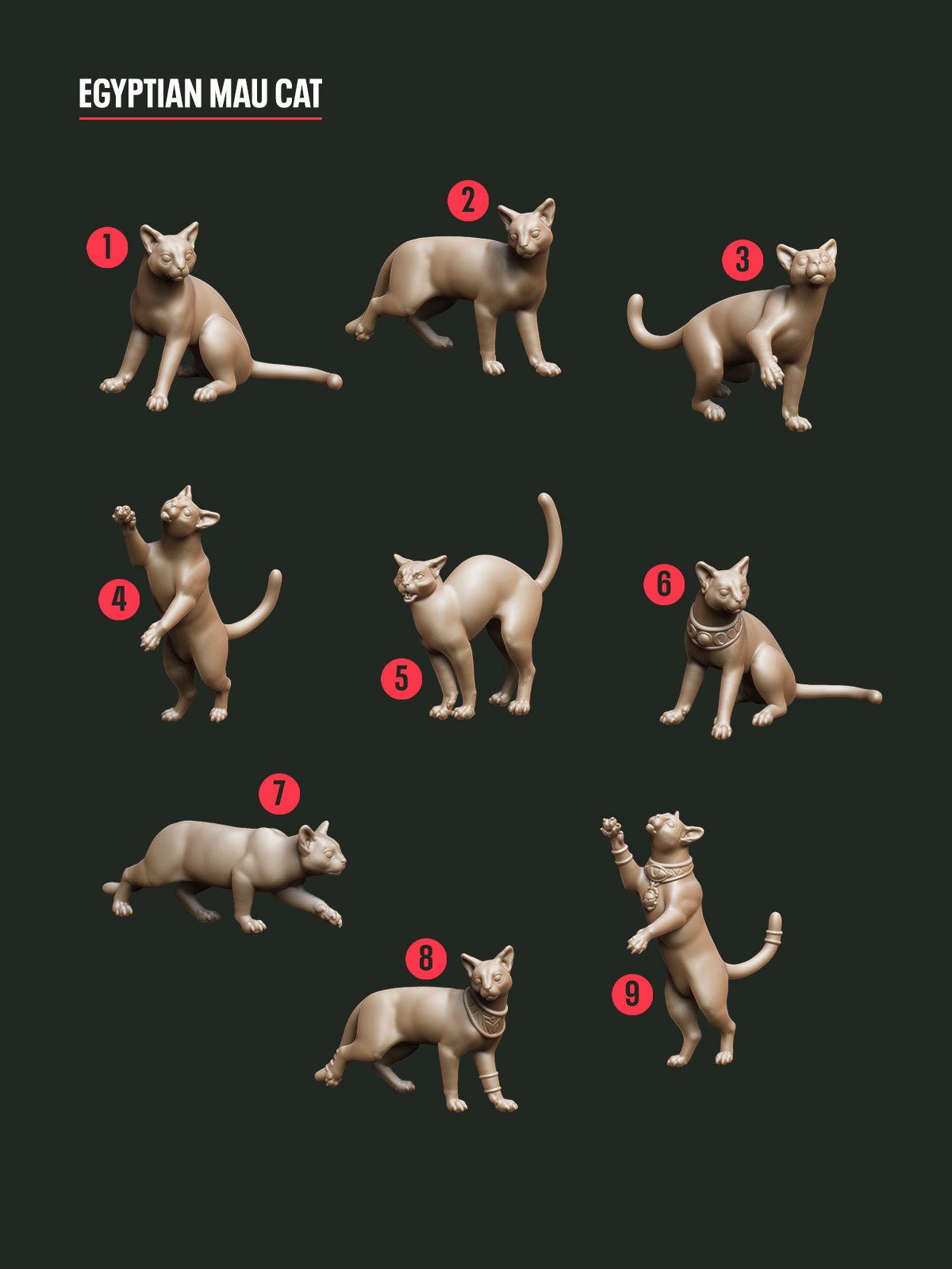 DIGITAL COLLECTION - Critters Land & Air STL - Epic Basing