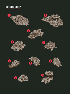 Digital Download - Alien Creep STL - Epic Basing