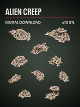 Digital Download - Alien Creep STL - Epic Basing