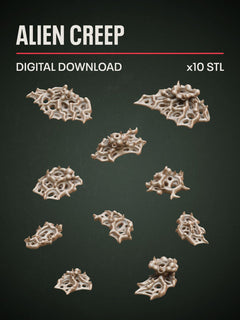 Digital Download - Alien Creep STL - Epic Basing
