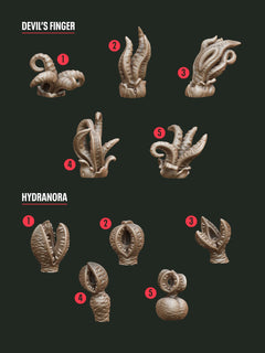 Digital Download - Alien Fungus STL - Epic Basing