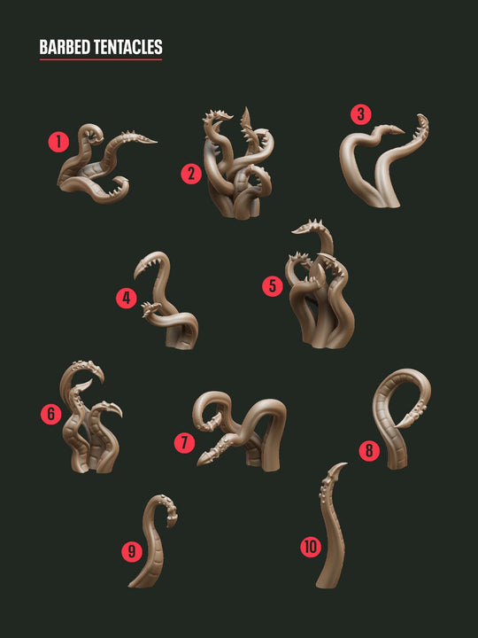 Digital Download - Alien Tentacles STL – Epic Basing