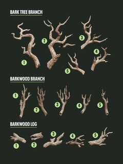 Digital Download - Barkwood Treefall STL - Epic Basing