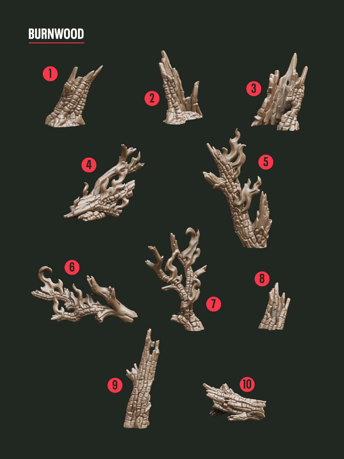 Digital Download - Burnwood STL - Epic Basing