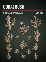 Digital Download - Coral Bush STL - Epic Basing