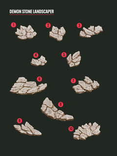 Digital Download - Demonscape STL - Epic Basing