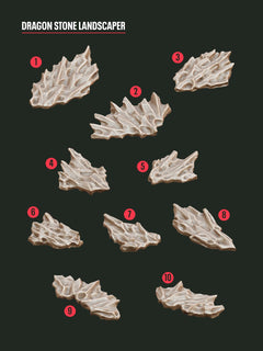 Digital Download - Dragonscape STL - Epic Basing