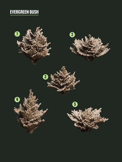 Digital Download - Evergreen Bushes STL - Epic Basing