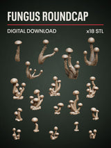 Digital Download - Fungus Roundcap STL - Epic Basing