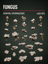 Digital Download - Fungus STL - Epic Basing