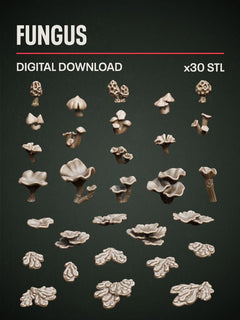 Digital Download - Fungus STL - Epic Basing
