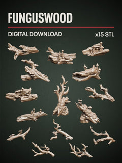 Digital Download - Funguswood STL - Epic Basing