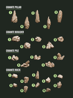 Digital Download - Granite Rock STL - Epic Basing
