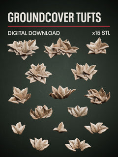 Digital Download - Groundcover Tufts STL - Epic Basing
