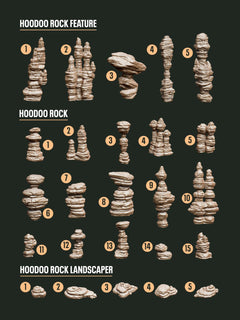Digital Download - Hoodoo Rock STL - Epic Basing