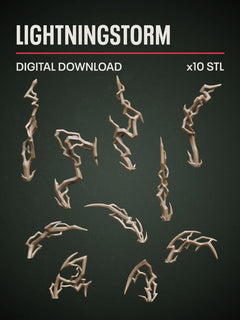 Digital Download - Lightningstorm STL - Epic Basing
