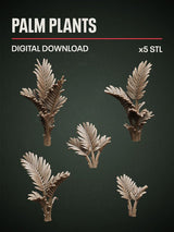 Digital Download - Palm Plants STL - Epic Basing
