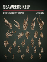 Digital Download - Seaweeds Kelp STL - Epic Basing
