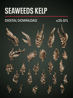 Digital Download - Seaweeds Kelp STL - Epic Basing