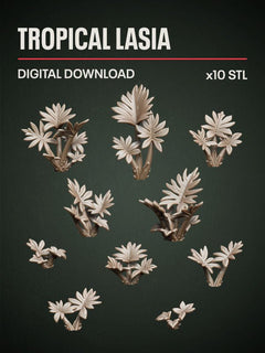Digital Download - Tropical Lasia STL - Epic Basing
