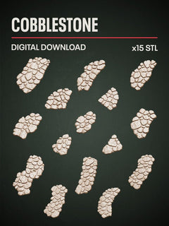 Digital Download - Village Cobblestone STL - Epic Basing