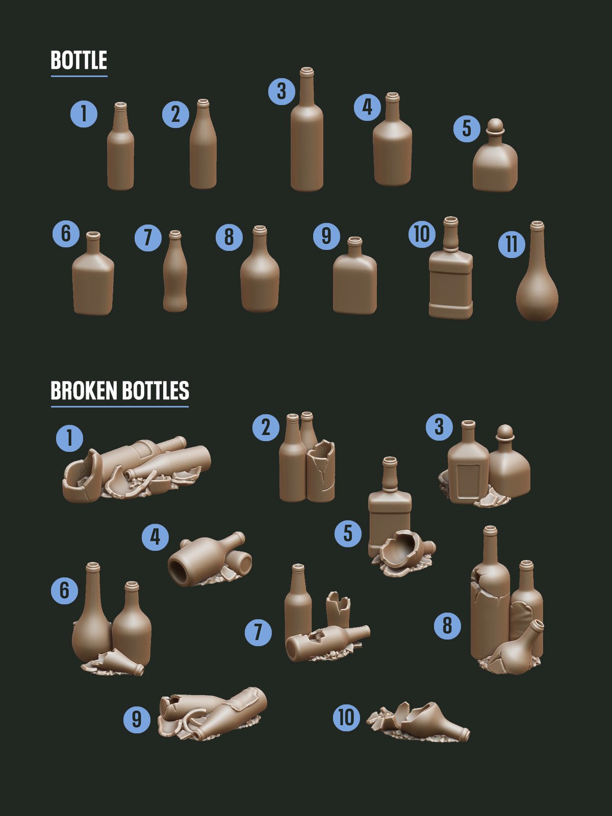 Digital Download - Village Supplies STL - Epic Basing