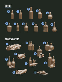 Digital Download - Village Supplies STL - Epic Basing