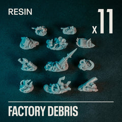 FACTORY DEBRIS - Resin Basing Bits - Epic Basing