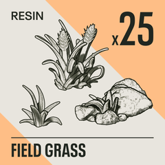 FIELD GRASS - Resin Basing Bits - Epic Basing