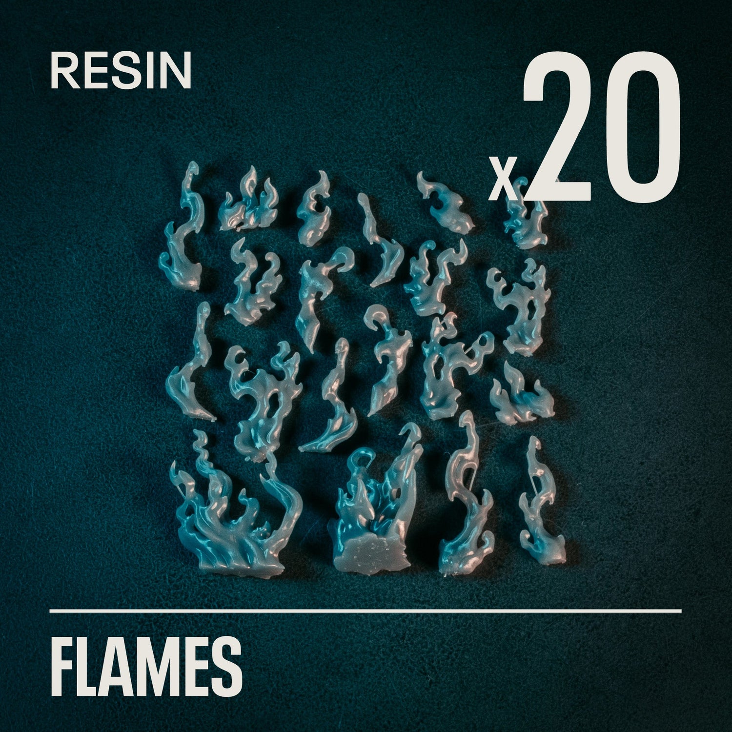 FLAMES - Resin Basing Bits - Epic Basing