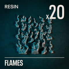FLAMES - Resin Basing Bits - Epic Basing