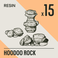 HOODOO ROCK - Resin Basing Bits - Epic Basing